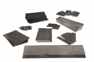 Płytki manganowe ze stali Hadfielda 5x110x390